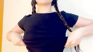 Asian Girls: Grab my tits or my pigtails? #3