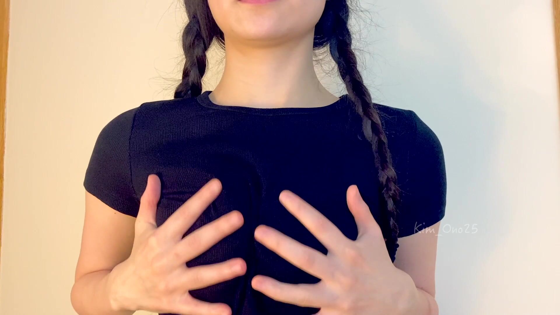 Grab my tits or my pigtails?