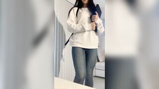 Asian Girls: [F][20] Every wondered what that Asian girl looks like underneath all her baggy clothes? #1