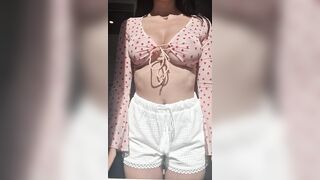 Juicy Asians: This sheer top draws alot of attention to my boobs #1