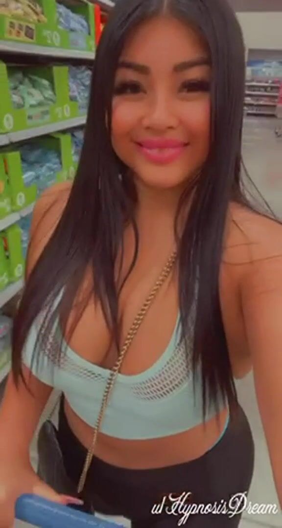 Almost got caught flashing in a crowded store for you. ♥️ Please tell me it was worth the risk lol