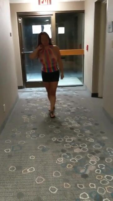 Busty Asian Heading To Room