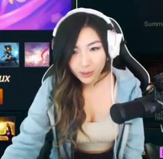 Janet nice cleavage