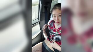 Asian Girls: What if I passed you by and you saw my tits out? ♥️♥️ #1