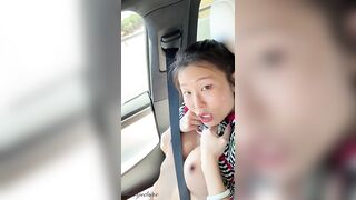 Asian Girls: What if I passed you by and you saw my tits out? ♥️♥️ #2