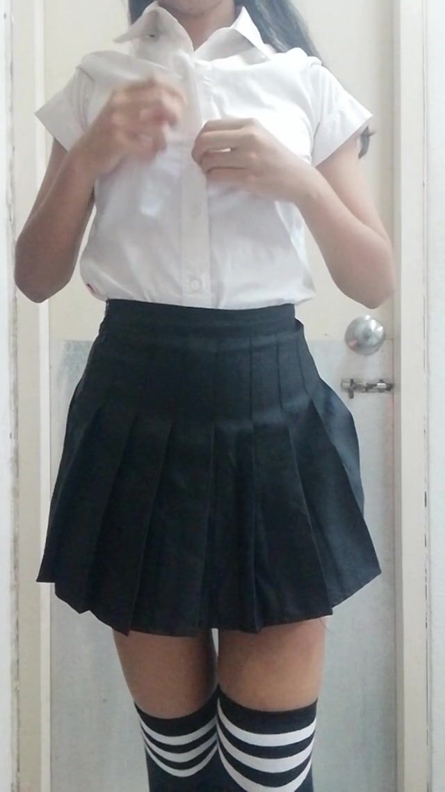 You know it's a tight skirt because I struggled to get this off my butt