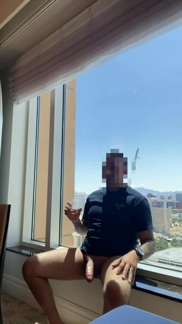 Having fun in Vegas