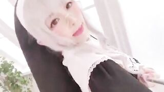 Asian: A Nun's Cute Sexy Bun Bun #1