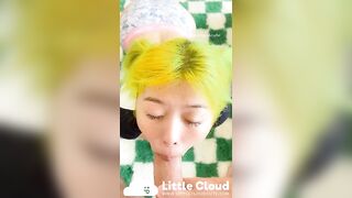 Asian Girls with White Cocks: He goes harder and deeper each time and I cant fit even half but I try my best #1