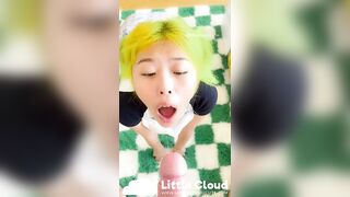 Asian Girls with White Cocks: He goes harder and deeper each time and I cant fit even half but I try my best #4