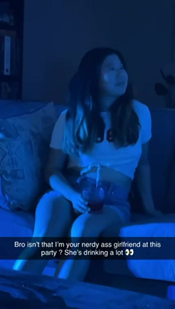 What would you do if your girlfriend was acting like this at a party ?