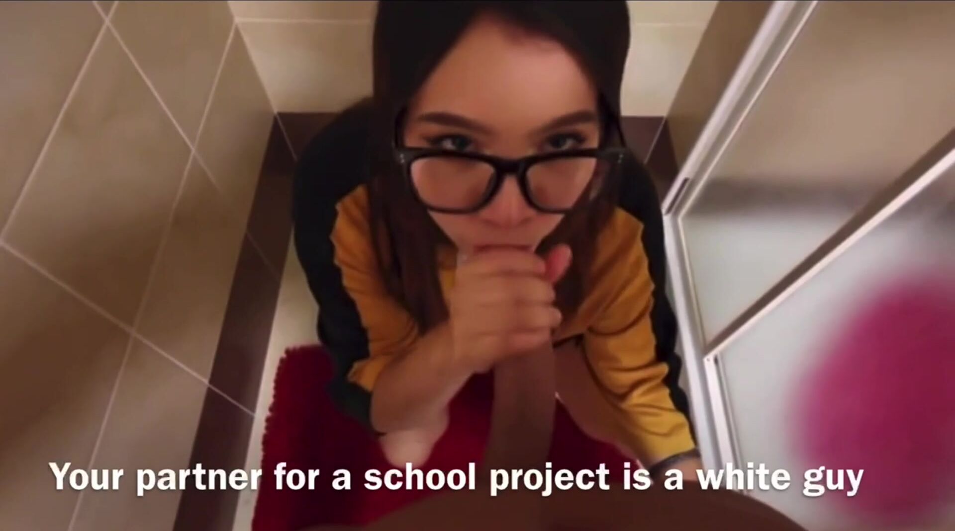 Your sister is a whore for your white classmates