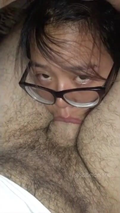 Facefuck for this Asian Nerdy Slut