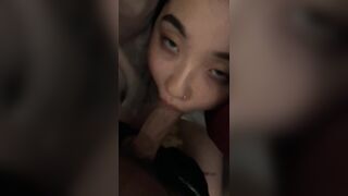 Asian Blowjobs: Korean slut sucking dick #4