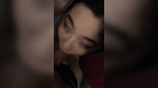 Asian Blowjobs: Korean slut sucking dick #2