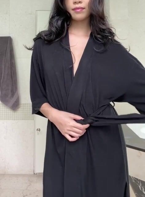 Robes are cool because I get to do this