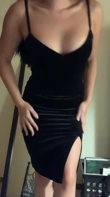 I hate wearing underwear when I wear tight dresses