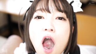 Asian: Ameri Hoshi swallows a few loads #3