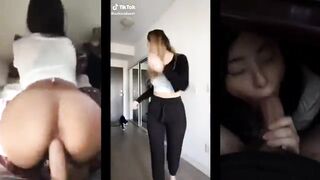 Asian Girls with White Cocks: WMAF PMV ♥️♥️ #2