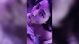 Asian Blowjobs: Gags herself on it ♥️♥️ #4