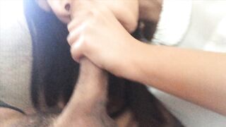 Asian Blowjobs: Sexy Chinese amateur loves to suck dick #3