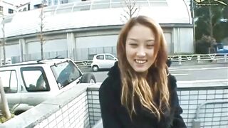 Japanese Girl Sucking Dick And Getting Fucked In Front Of A Subway Entrance №2