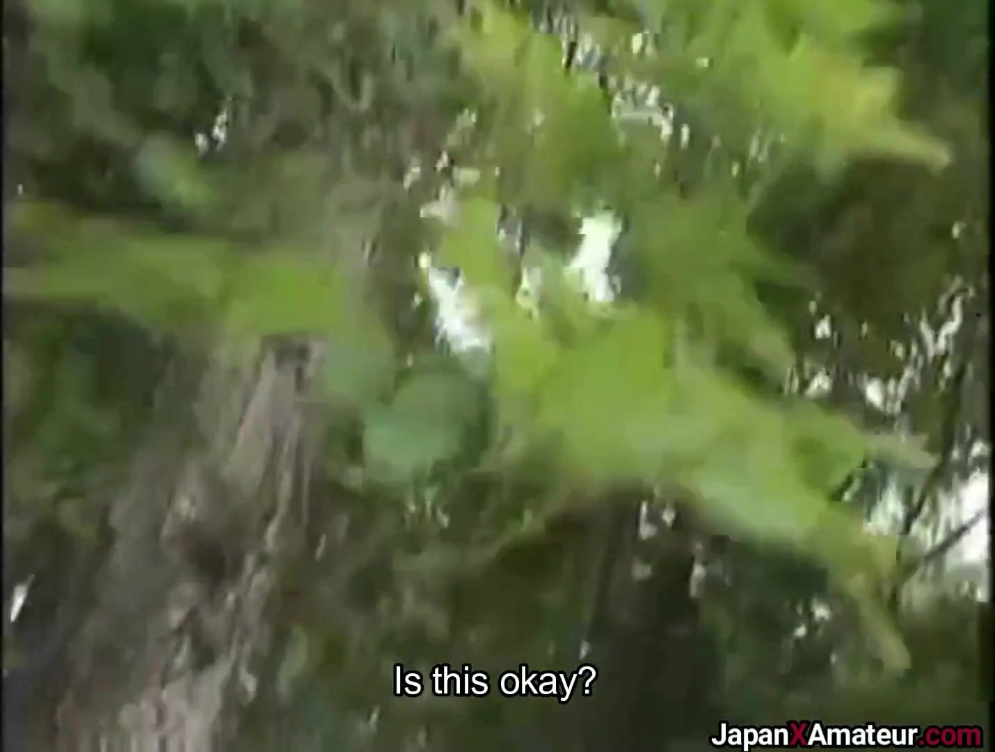 Vintage - Japanese Girl Sucking Dick Outdoors