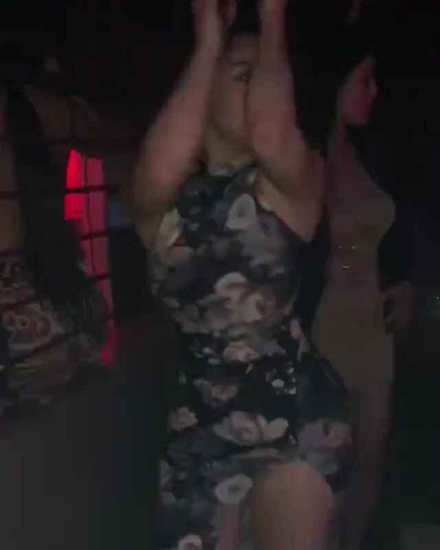 Stacked Korean Chick Having Fun in the Club